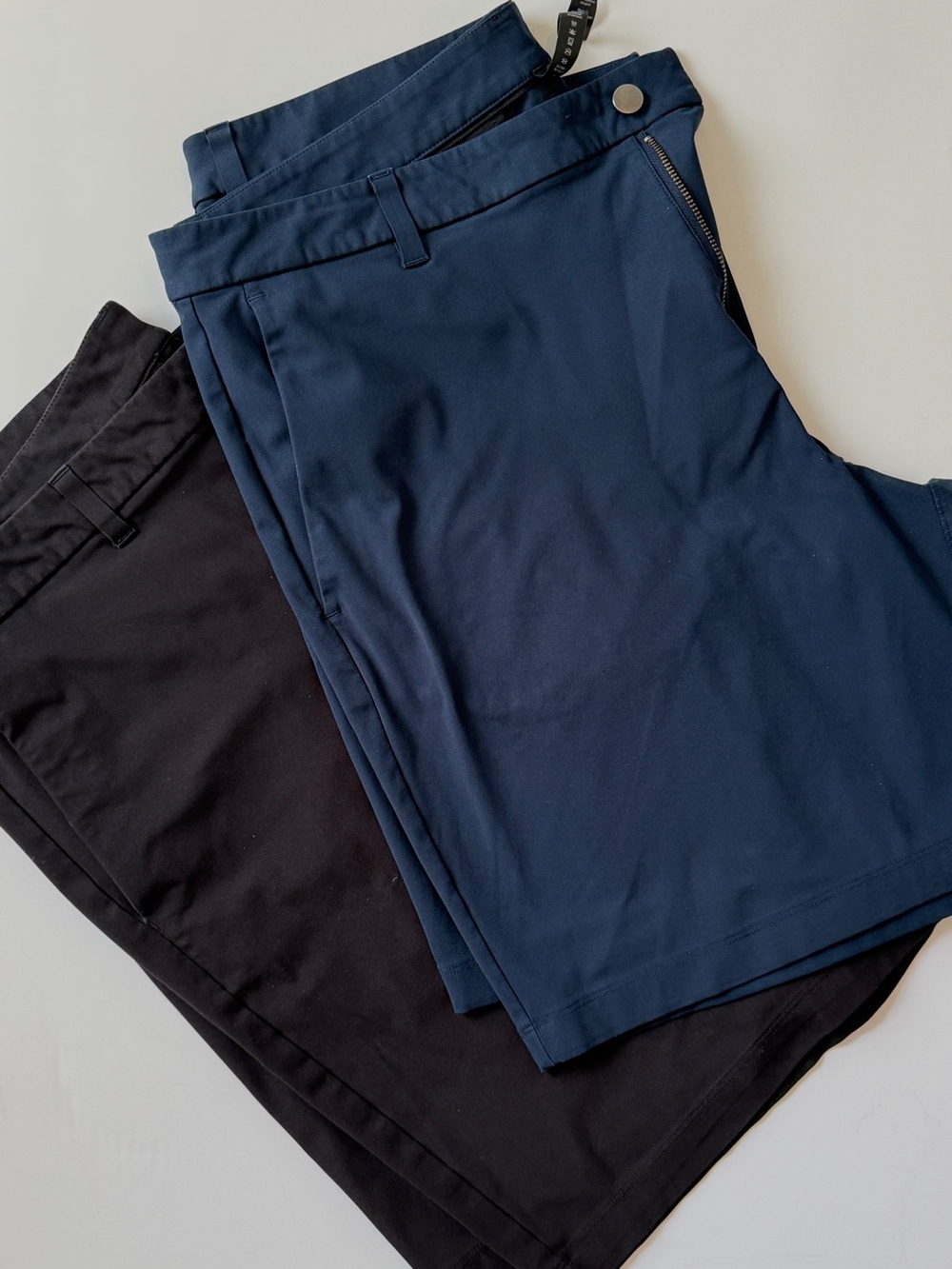 2 Pair Men’s Lululemon 9” Commission Warpstreme Shorts 38” Waist